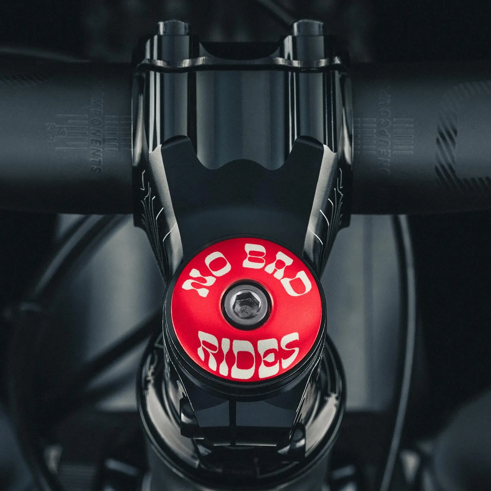 No Bad Rides Custom Bicycle Headset Cap