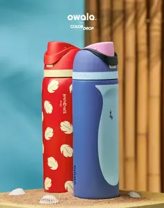Owala Freesip Li*o & S*itch 24oz/32oz Water Bottle - Gifts for Friends Teens Kids Birthday Christmas