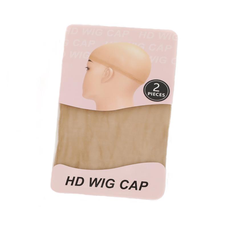 OQ 1 PACK Invisible HD Human Hair Wig Cap Stretchable Elastic Hair Net ...