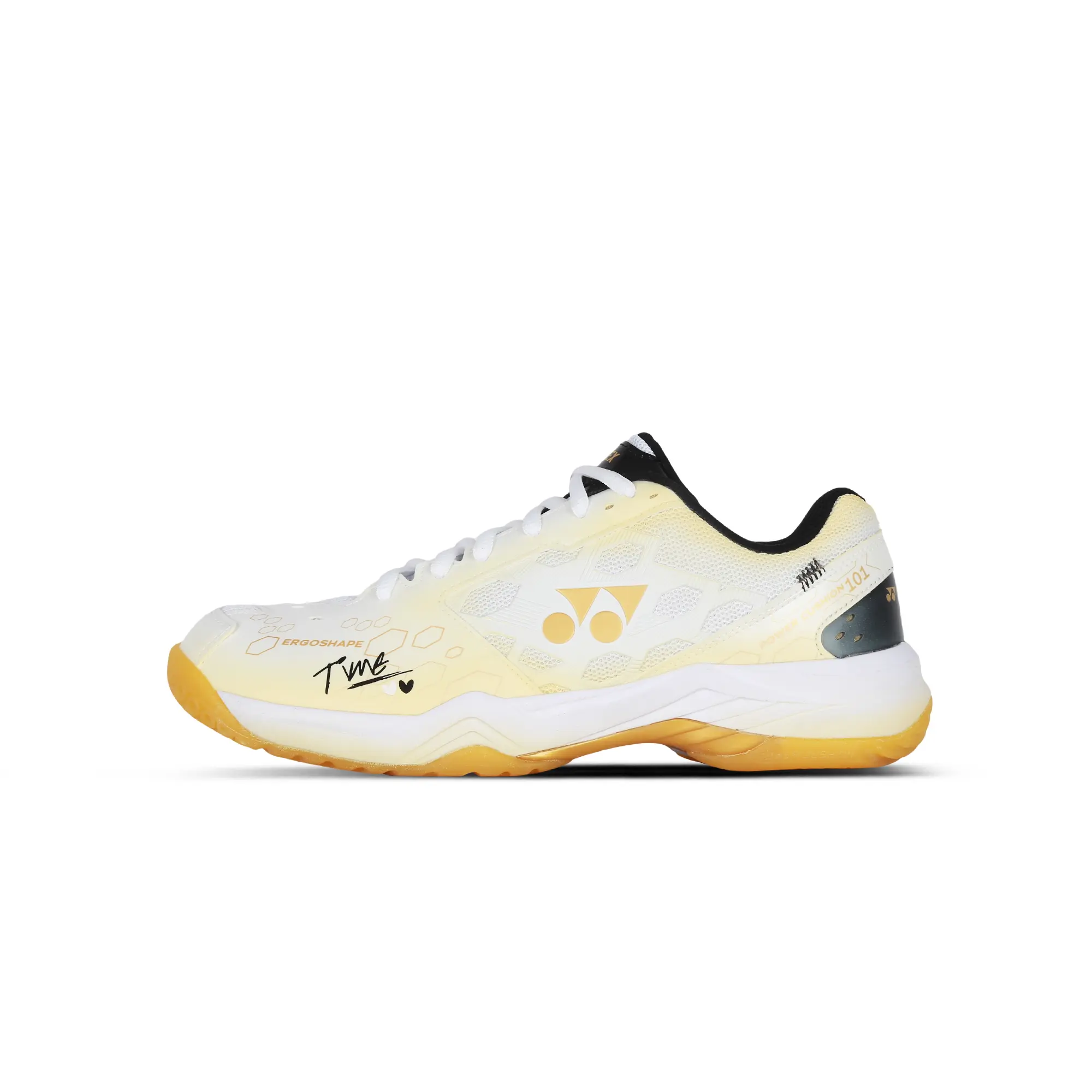 Yonex Power Cushion Autumn Gradient Low-Top Badminton Shoes for Men and Women with Shock Absorption and Durability