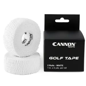 Cannon Sports Golf Tape Pack of 2, 1-inch-wide x 5 yards per roll - Maximum Protection and Comfort
