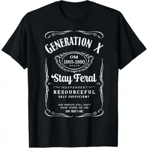 Generation X Stay Feral T-Shirt