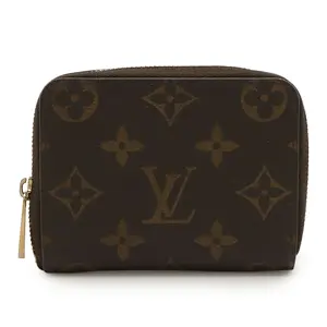 Pre-owned Louis Vuitton Canvas Small Leather Goods Zippy Coin Purse Monogram Coin Purse