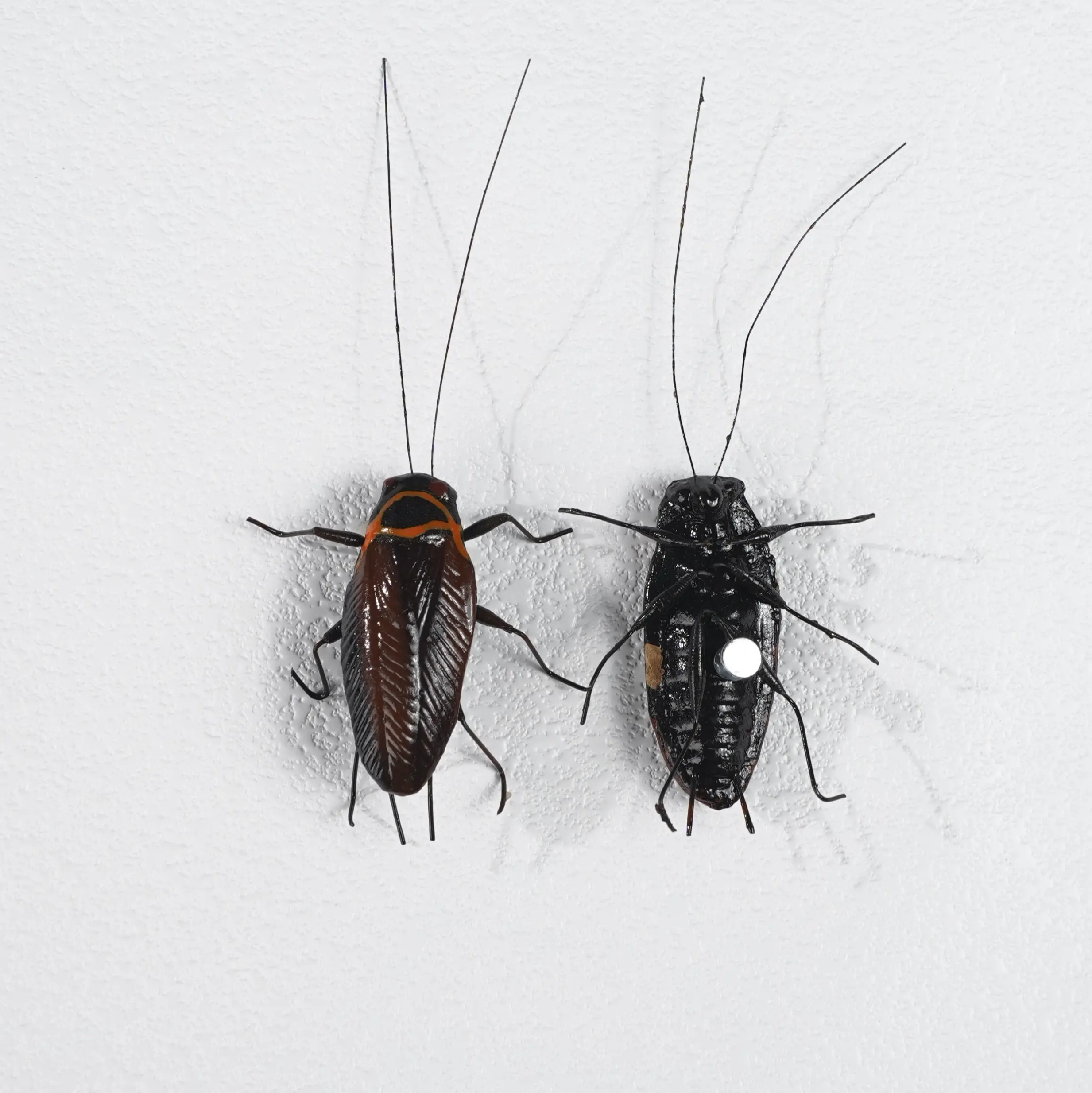 2PCS Cockroach Fridge Magnet – Fun Clay-Made Fake Roaches for Fridge, Car & Office Pranks
