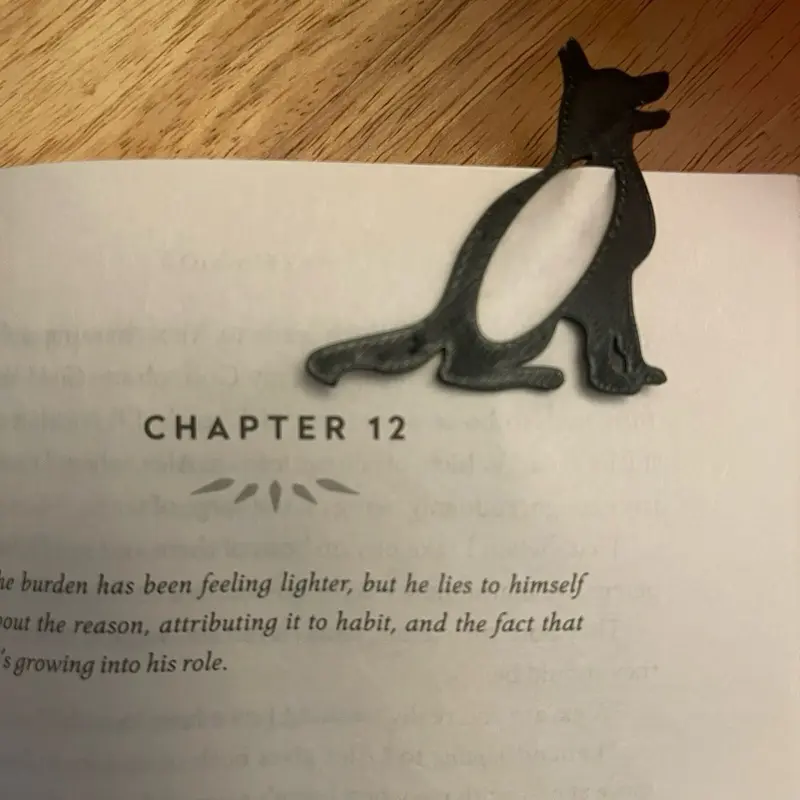 Dog Bookmark - Unique Design for Dog Lovers - Ideal for Reading and Relaxation Creative creative bookmark