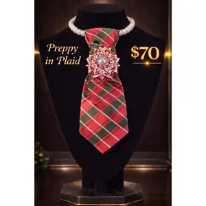 Preppy in Plaid Necktie
