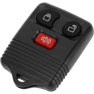 Key Shell Case Keyless Entry Remote Key Fob Replacement Case for Ford F-150 1998-2013 for Ford for Ranger 1998-2011 3 Buttons CWTWB1U345