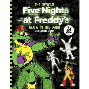 Five Nights at Freddy's Glow in the Dark Coloring Book -- Scott Cawthon, Paperback