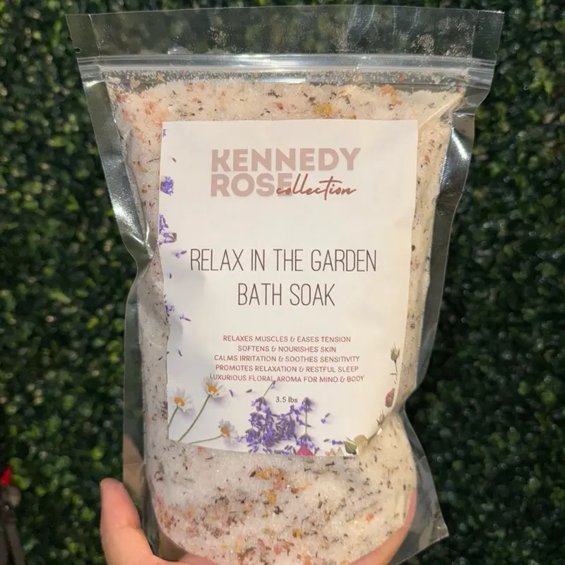 KENNEDY ROSE COLLECTION - MAMA Relax in the Garden Bath Soak 3 lbs for Serene Self-Care Experience