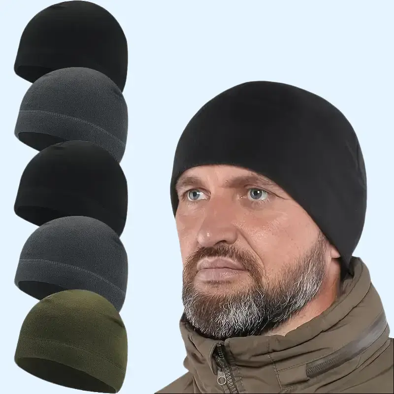 Frosty Commute No More! 5-Pack Male Cyclist Hats | Warm Breathable Quick Dry | Machine Washable