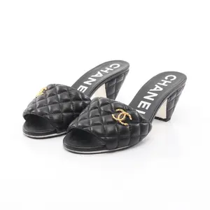 Pre-owned CHANEL Other Small Leather Goods Matelasse Leather Sandals