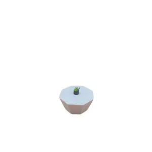 1:24 Scale Miniature Hexagon Table Living Room