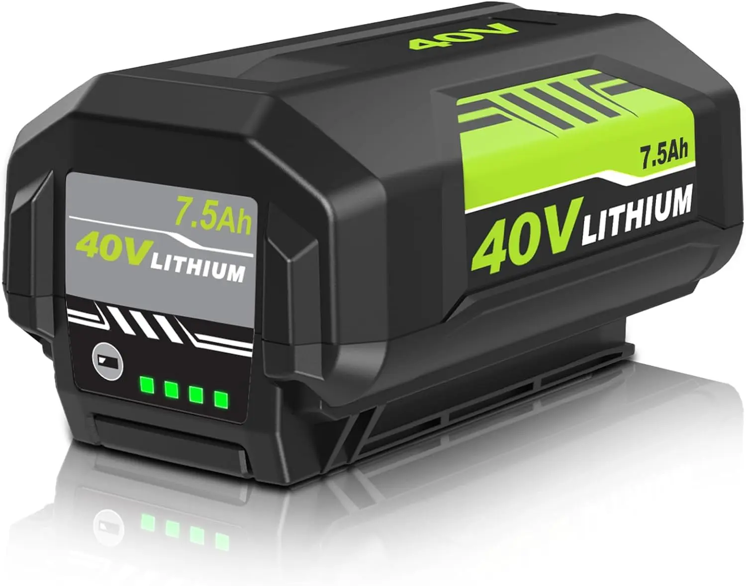 7500mAh Lithium Replacement Battery for Ryobi 40V 7.5Ah Cordless Power Tools, Compatible with OP4040, OP40401, OP4026, OP40261, OP4050, OP40201, OP40601, Lithium Batteries