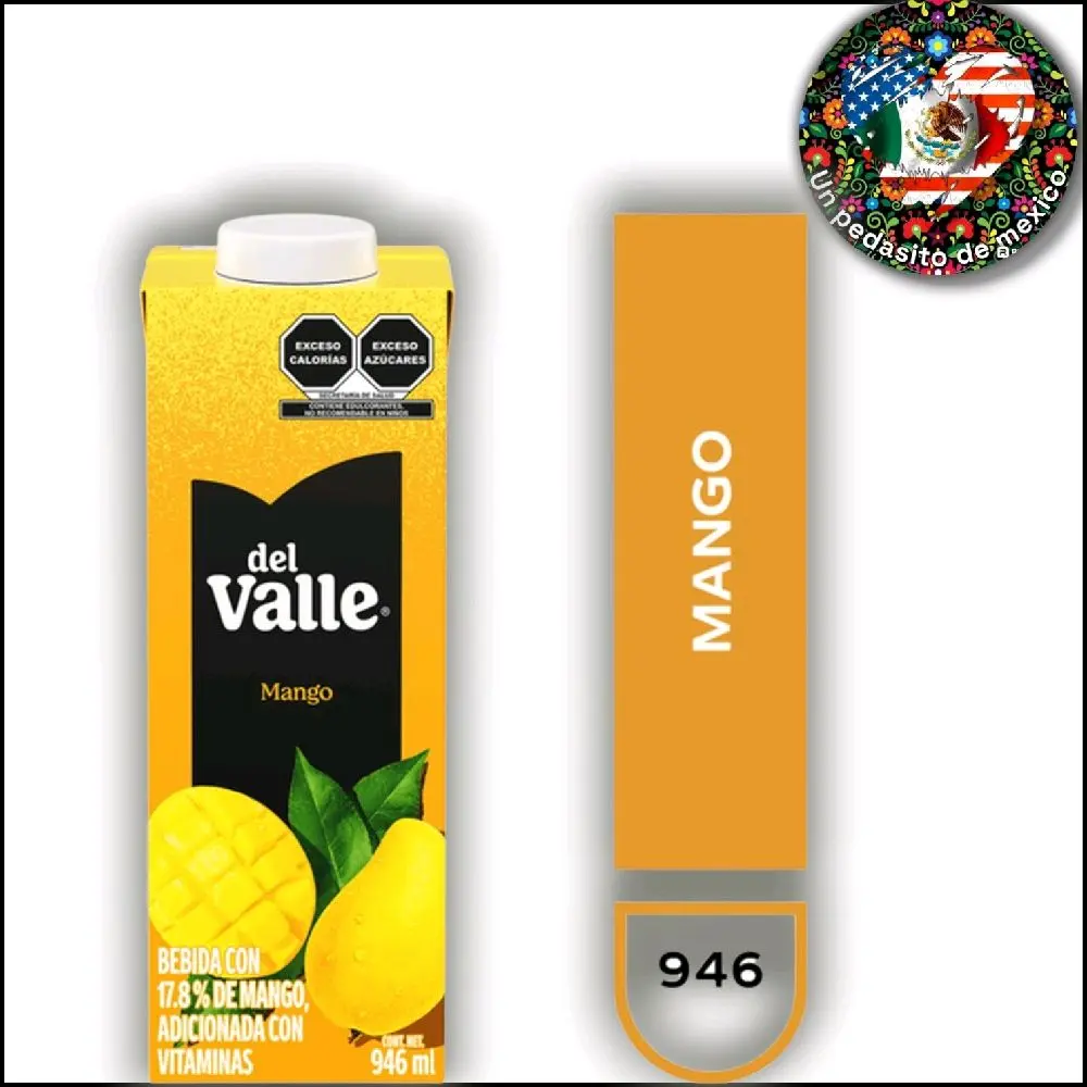6, Pack Del Valle Sabor Mango