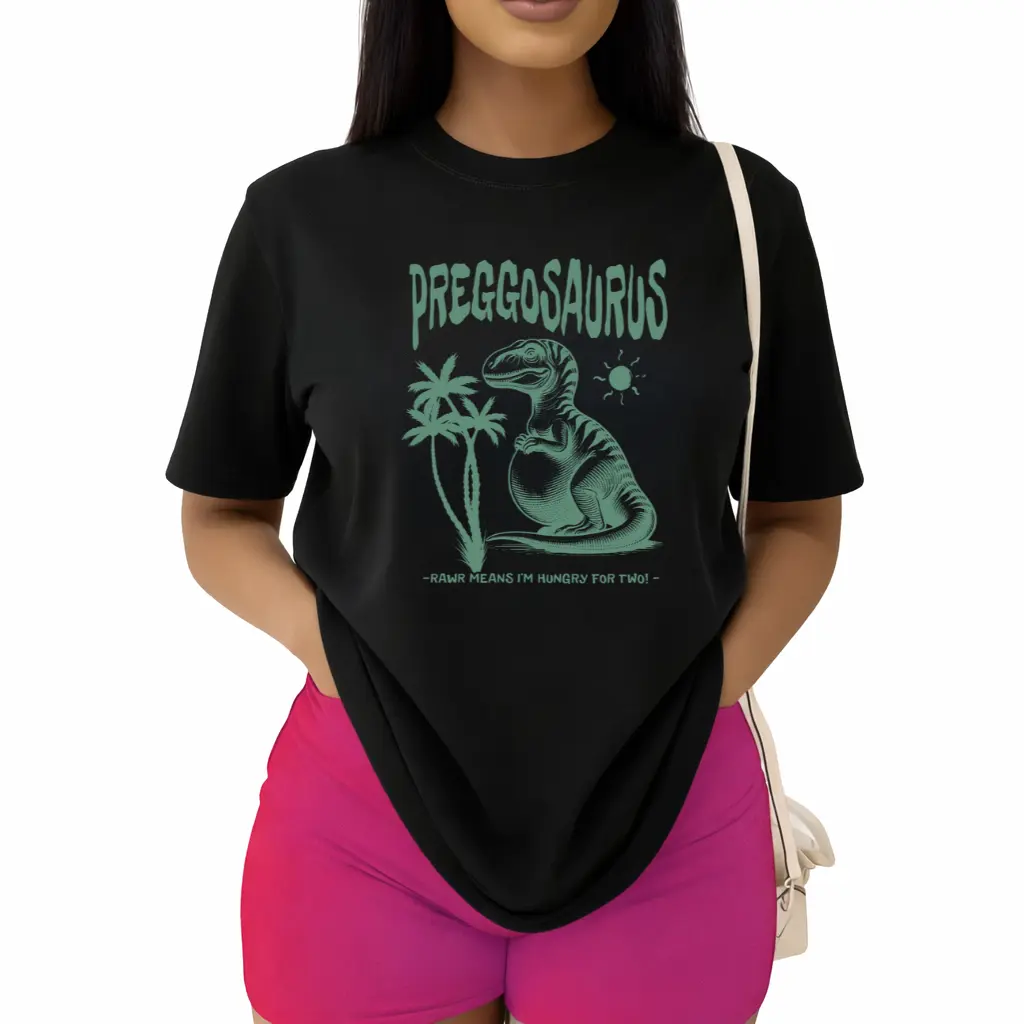 Women's Funny Maternity T-Shirt - Summer Pregnancy Clothing for Hot Weather Moms, Maternity Clothes Ideal as Gift for Expecting Mom, Maternity Clothing, Pregnancy Clothes