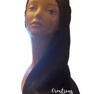 Creations Reversible Braid/Loc Satin Bonnet for Hair Protection Against Damage & Frizz Gentle Satin Material Keeps Hair Moisturized and Shiny