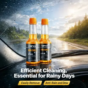 QIFOR Car Oil Film Cleaner Windshield Oil Film Removal Stain Gum Wiper Oil Film Cleaner
