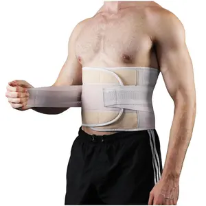 Back Brace for Lower Back Pain Men Women, Back Support Brace & Elastic Supports Belly Band Stomach Wrap Waist Belt Waist Trainer, Waist Brace Waist Trainer for Men Sciatica Pain Relief (Beige, XX-Large)