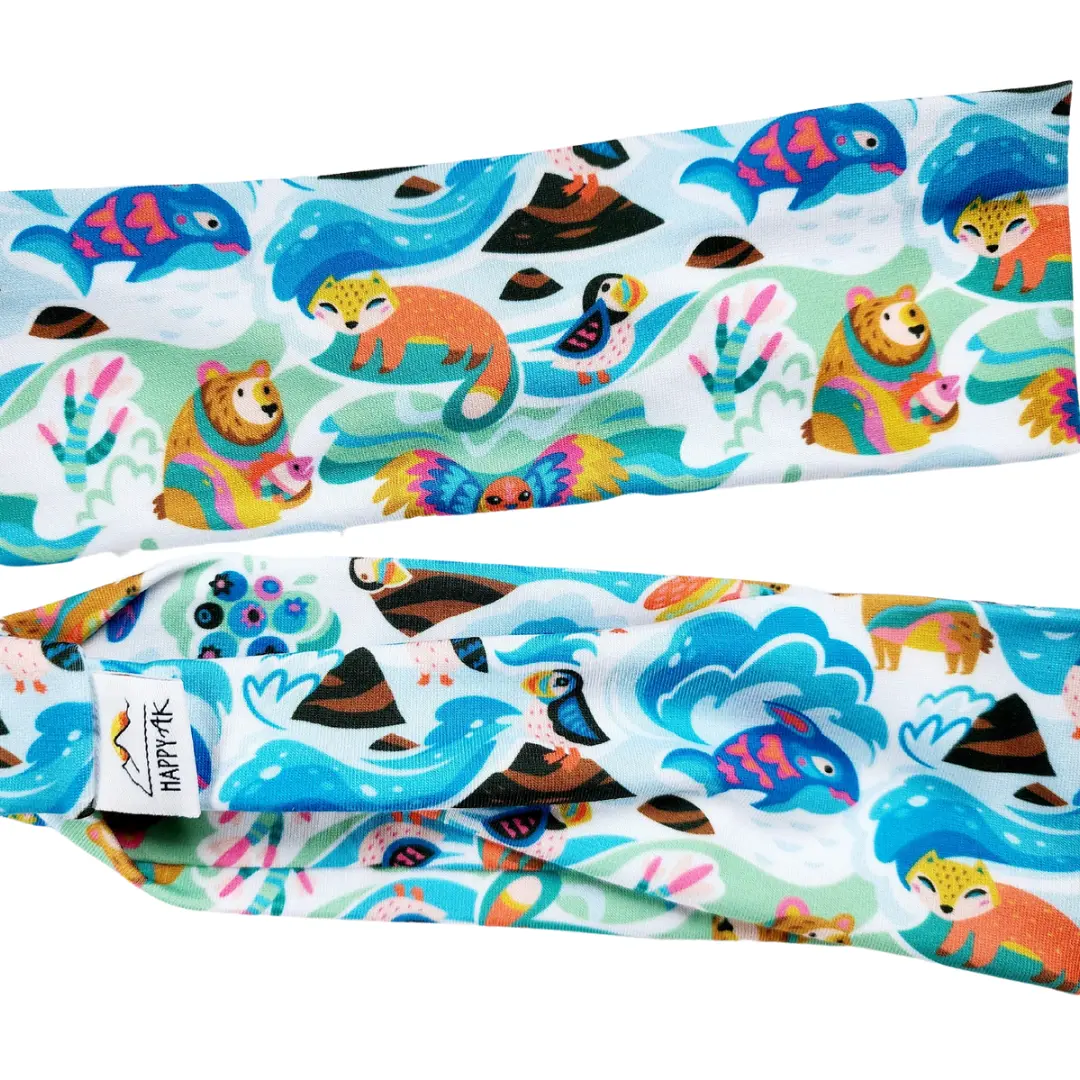 "Arctic Animals" Toddler Headband