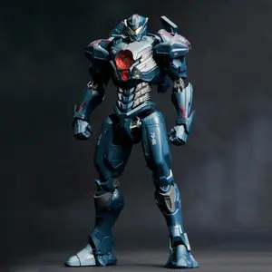 Bandai Rim of the Pacific 2 Mech Model Figure Revenge Wanderer Joint Mobile Handpiece Figurines for Collectors
