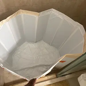 Portable Bathtub For Adults Foldable SPA Soaking Standing Bath Tub For Shower Stall, Freestanding Non-Inflatable Hot Ice Bath Tub With Thickened Thermal Foam To Keep Temperature.Home Outdoors Gyms, Quick Opening Without Installation31.49 in*25.98 in