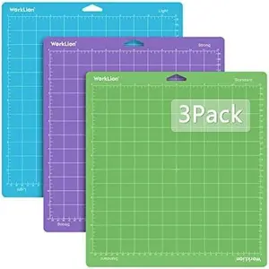 Cutting Mat 12x12 for Cricut: Cricut Explore One/Air/Air 2/Maker Gridded Adhesive