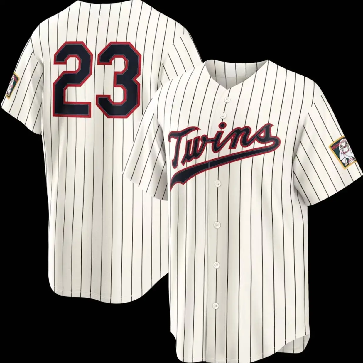 Unisex Baseball Player 23 Lewis Minnesota Team 2026 Field of Dreams Stadium Jersey - Cream