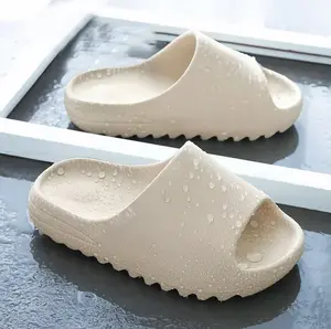 Cloud Slides for Women and Men, Non-Slip Quick Drying Bathroom Sandals, Thick Sole Cushion Slippers, Ultra Soft Open Toe House Shoes for Indoor Outdoor fireman slides women