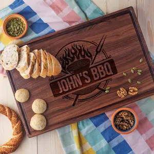 Custom Cutting Board for Him Grill Master Gift Father’s Day Gift for Griller Laser Engraved Board Personalized Gift for Dad Chopping Board