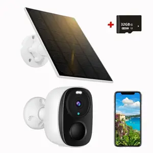 Security Cameras Wireless Outdoor, Cameras for Home Security Outdoor, Solar Outdoor Camera with Color Night Vision, AI Detection, 2-Way Talk, IP66 Waterproof, WiFi not Supported