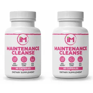 IM Maintenance Cleanse - 2 Bottles - Special Formula for Healthy Digestion - Supplement, Fitness