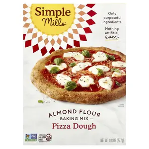 Simple Mills Almond Flour Baking Mix, Pizza Dough, 9.8 oz (277 g)