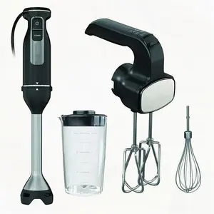 ZLJ-【Hot Selling】Hand blender and hand mixer combo with 3 cup blending container