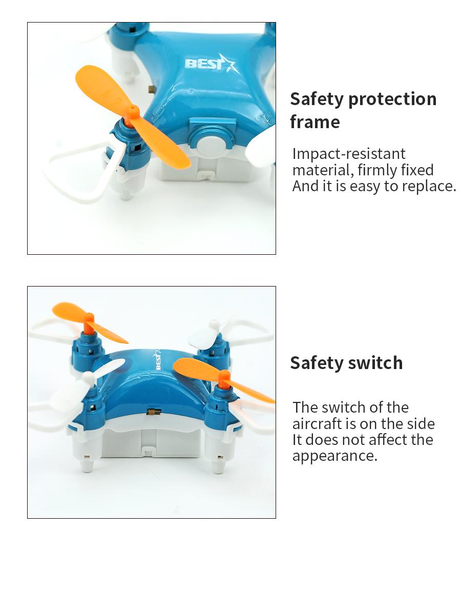 New upgraded version Drone Mini RemoteControl Aircraft New 360° dazzling flipChildren's Toy Micro Aircraft Fixed HeightQuadcopter Electronic flying toys Children'sgifts Cameras Controller