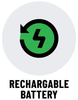 TRAC TACT-RX 1500 LUMEN RECHARGEABLE LED FLASHLIGHT