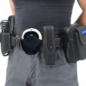 Handcuff Case, Open Top Handcuff Pouch for Duty Belt, Nylon Cuff Holder Holster for Police Law Enforcement Accessories for Standard Chain or Hinge Handcuffs