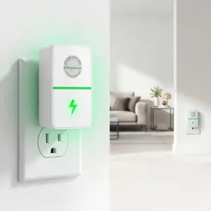 Plug-In Power Box with US Plug 2026 Updated Design Compatible with 90–250V Input Range for Home and Office