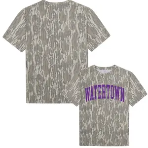 Watertown Bottomland Camo Shirt, Local Pride Outdoor Graphic Tee