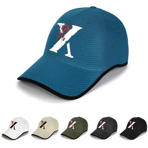 1 Pcs Foldable Graphic Cap Retro Letter X Adjustable Sun Protection Cap Breathable Qick Dry Althlete Hat Outdoor Activities Hiking Walking Clumbing Mountain Golf Trucker hats Birthday Gifts Halloween Gift Golf Performance Hat