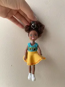 Ballet Dress Car Keychain Charm, Personalized Bag Pendant, DIY Handmade Decoration, Girl's Ballet Accessory, Unique Gift Idea