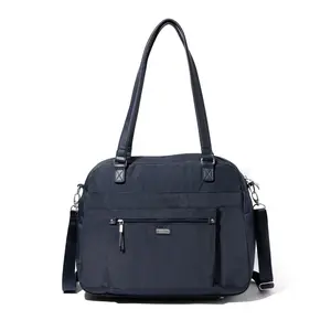 baggallini Overnight Expandable Laptop Tote Weekender Bag with RFID Wristlet