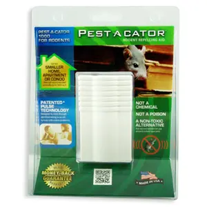212 MAIN Global Instruments 1100 Electronic Pest-A-Cator 1000, Compact Rodent Control Device for Home & Office Use (Office, School & Home Supplies Compatible)