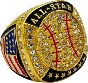 All- Ring/Season Award/Team Awards/Assorted Colors/ Softball Baseball Ring