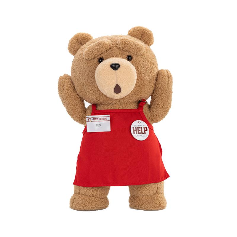 POP MART ted2 ted action plush doll