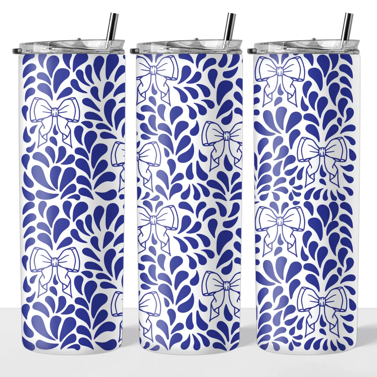 BLUE Talavera 20oz Stainless Steel Insulated Tumbler BLUE Talavera 20oz Stainless Steel Insulated Tumbler