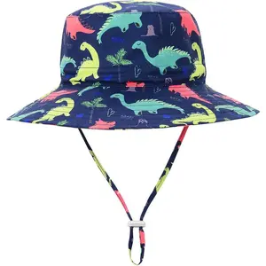 Baby Sun Hat UPF 50+ – Sun Protective Wide Brim Toddler Bucket Hat, Perfect for Summer Kids Beach Trips & Outdoor Play (Boys & Girls)