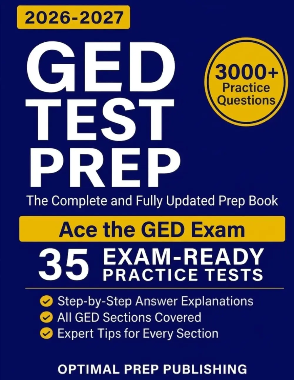 GED Test Prep: The Complete and Fully Updated Prep Book to Ace the GED Exam with Exam-Ready Practice Tests and Easy-to-Follow Explanations - Paperback, Social Studies, Step-By-Step Solutions