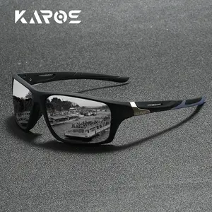Karos Polarized Sunglasses Men Women Driving Fishing Glasses Outdoor Sports Eyewear Square Fashion UV400 Eyeglasses Bike MTB Cycling Shades