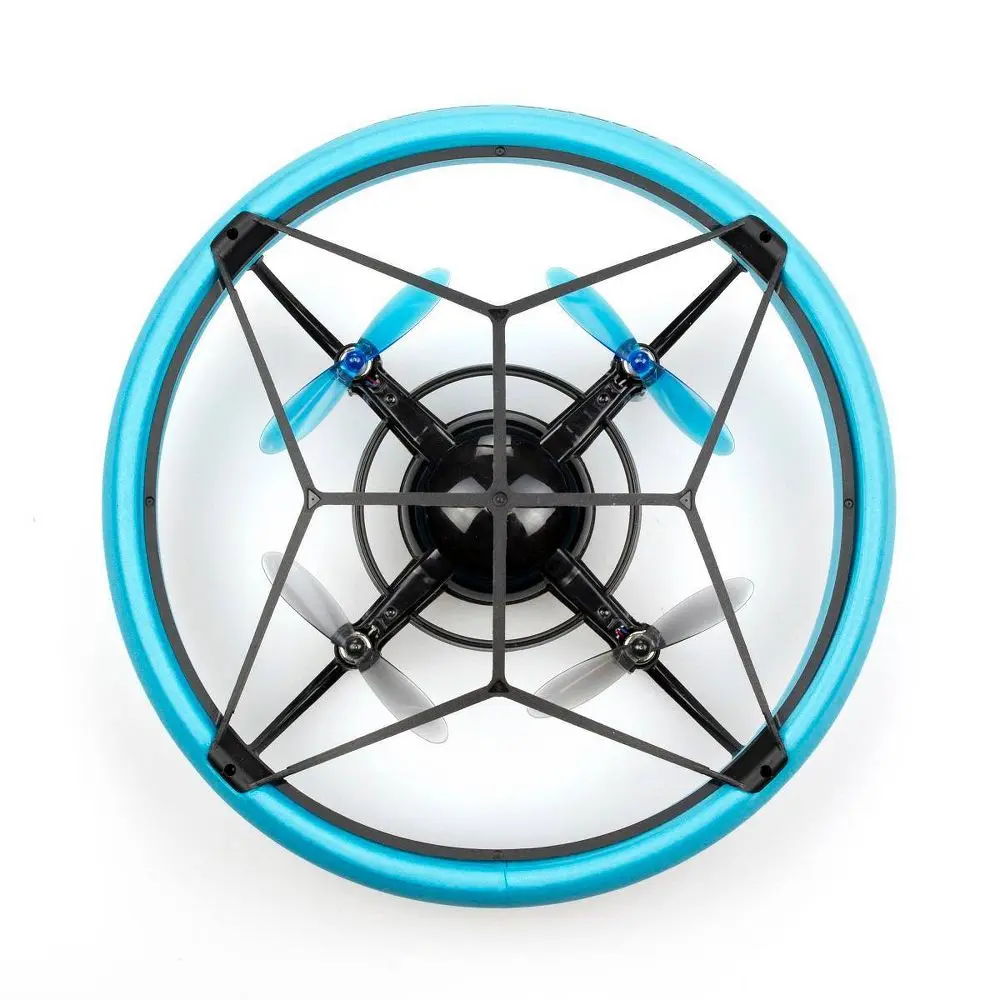Flybotic Bumper Drone Mini: Silverlit Rechargeable Outdoor Starter Drone Remote Controlled USB Connection Beginner Level