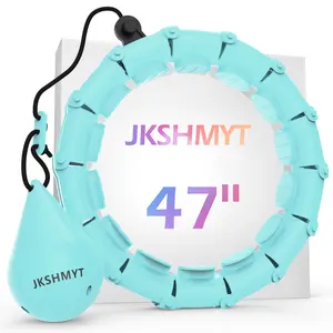 Weighted exercise Circle with 24 Links for Adults, exercise Circle Plus Size, for Adults Smart Exercise Equipment
